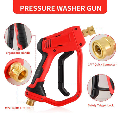 PISTOLA DE ALTA PRESSÃO RED PROFISSIONAL