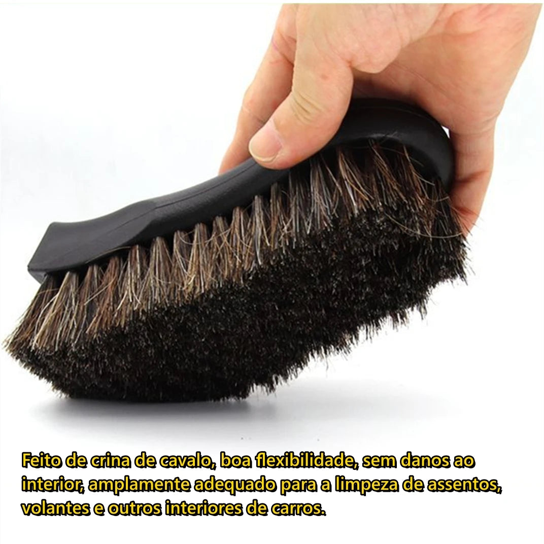 ESCOVA PREMIUM EM CERDAS NATURAIS