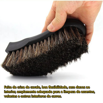 ESCOVA PREMIUM EM CERDAS NATURAIS