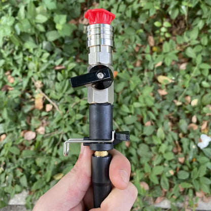 KIT REGISTRO COM ENGATE RÁPIDO E CONECTOR DE 1/4 PARA MANGUEIRAS + 5 BICOS