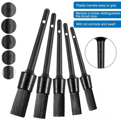 KIT DE 5 PINCÉIS DETALHAMENTO